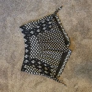 Black & White pattern shorts